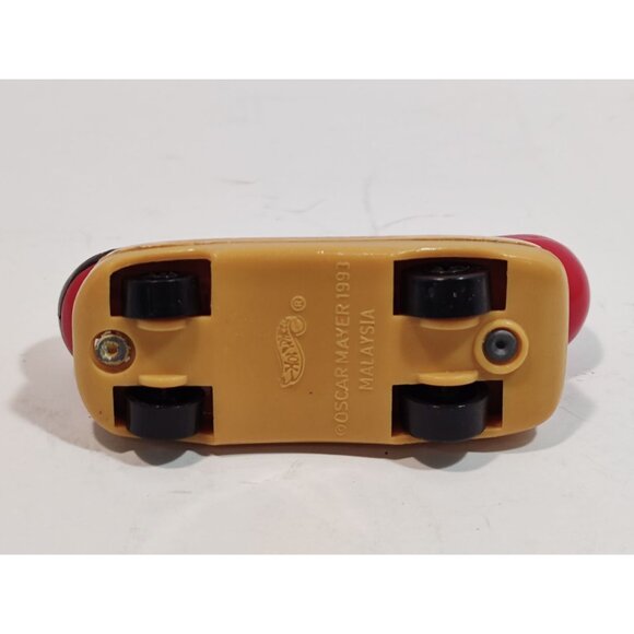 Vntg Oscar Mayer Wienermobile Hot Dog Hot Wheels Toy Car 1993 Malaysia - Picture 8 of 12